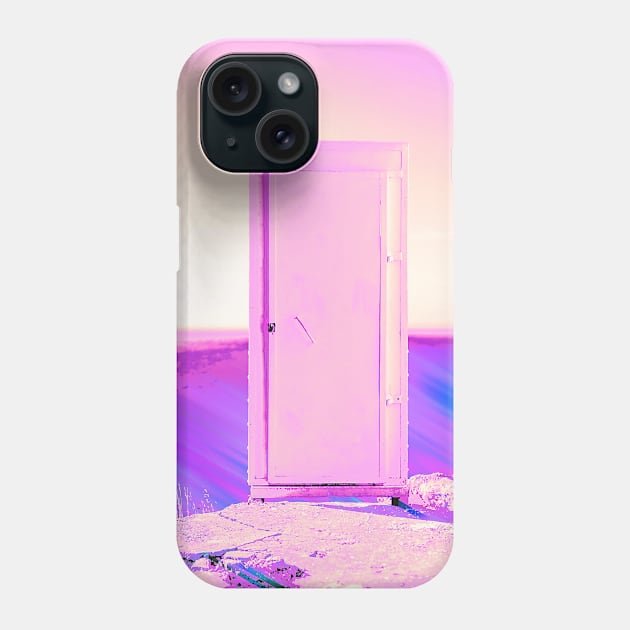 A Door at the Edge of the Universe Phone Case by GLITCH.HUB