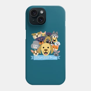 Stop and Boop the Noses (dog version) Phone Case