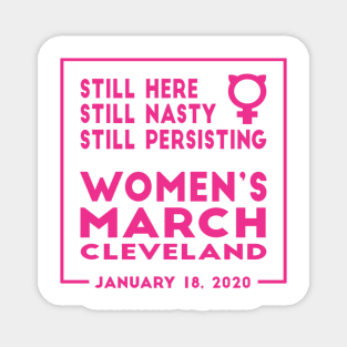 Cleveland Women's March 2020 January Magnet