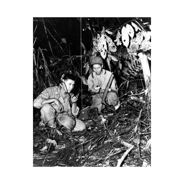 Navajo code talkers, World War II (C019/6930) by SciencePhoto