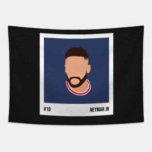 Neymar Jr Minimalistic Camera Film Tapestry