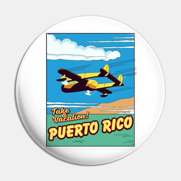 Puerto Rico travel poster Pin by nickemporium1