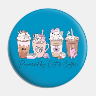 Powered by Cat & Coffee Pin