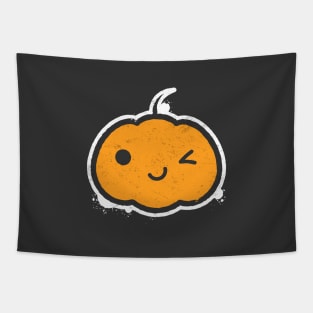 Cool Halloween Pumpkin Tapestry