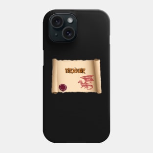 Lost treasure map Phone Case