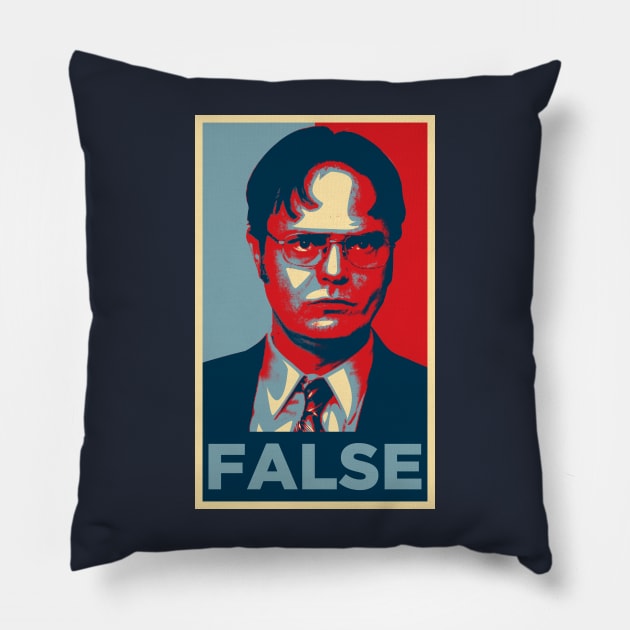 Dwight Schrute False Pillow by scribblejuice