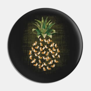 Pineapple Corgi - Best Birthday Gift For Corgi Lovers Pin