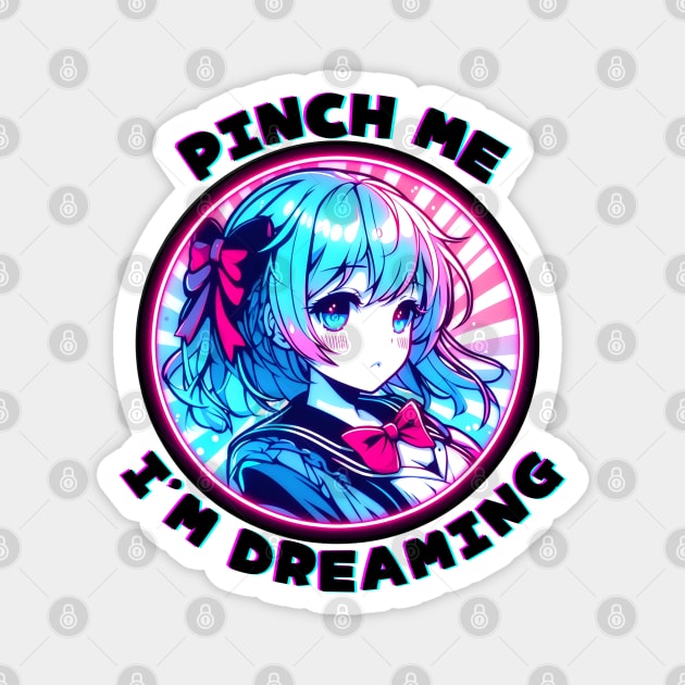 Japanese Anime Neon Otaku Manga Magnet by Japanese Fever