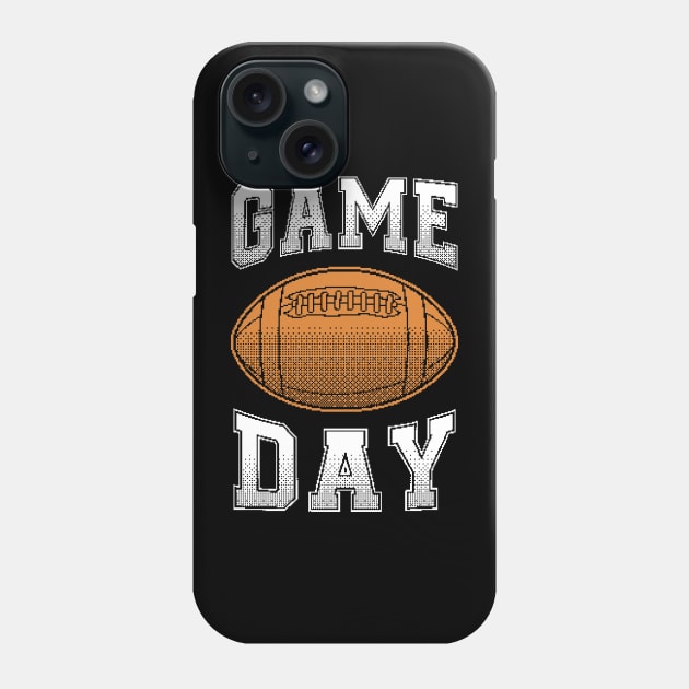 game day football (variant) Phone Case by Pixelwave