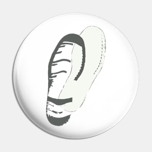 Shoe Print Pin