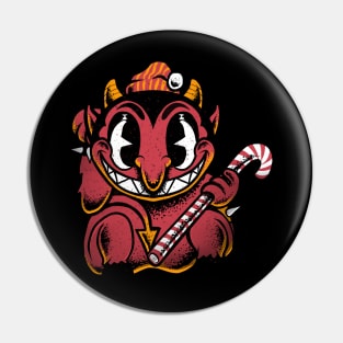 Devil christmas Pin