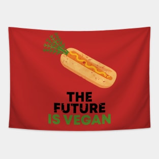 THE FUTURE IS VEGAN Tapestry