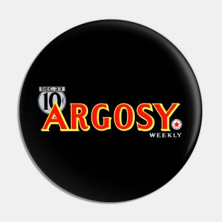 Argosy Weekly Pin