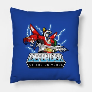 80's Robot Cartoon Mecha Superhero Parody Mashup Pillow