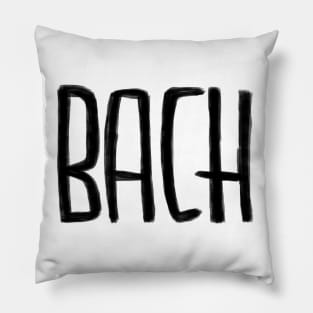 Classical Composer: Bach Pillow