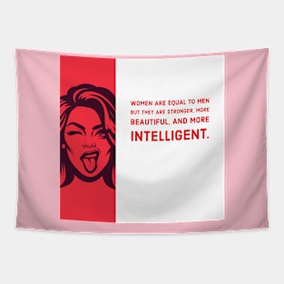 Femme insoumise Tapestry