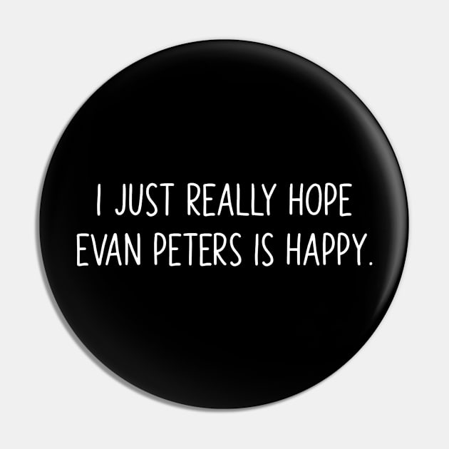 I love Evan Peters Pin by Penny Lane Designs Co.