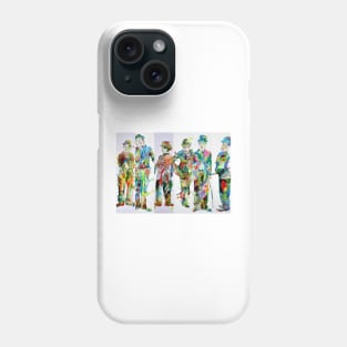 SIX TIMES CHAPLIN Phone Case