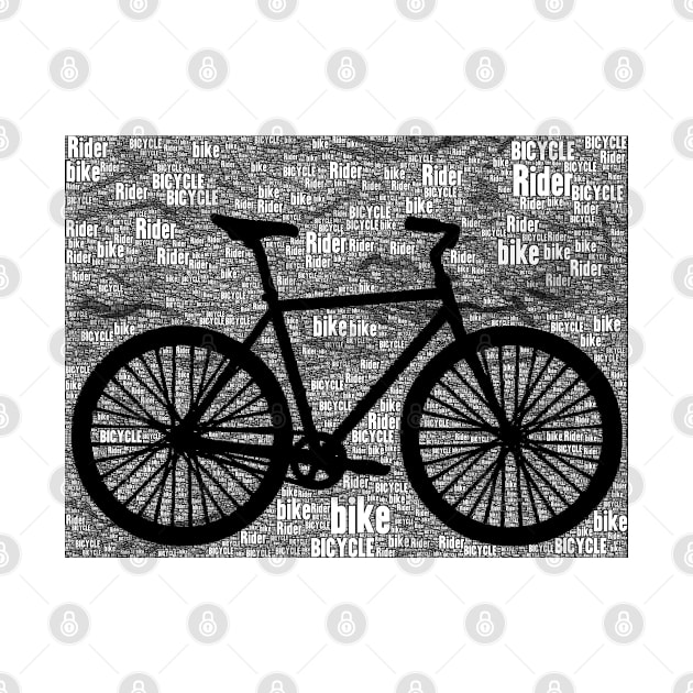 Bicycle Words by CreativePhil