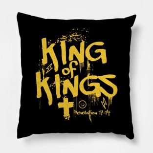 King of Kings Graffiti Revelation 17:14 Pillow