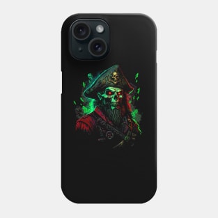 LeChuck's Flaming Voodoo Cannonball Phone Case