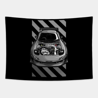 Mazda RX7 Grey Tapestry