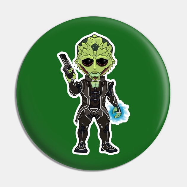 The Drell Pin by sushikittehh