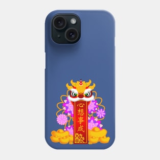 CNY: RED LION BLESSINGS Phone Case