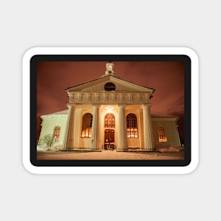 A Greek Temple or a Swedish Church? Magnet