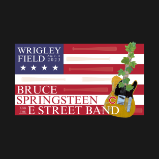 Bruce Springsteen at Wrigley Field Chicago T-Shirt