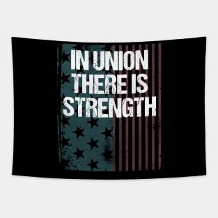 In Union There Is Strength Tapestry