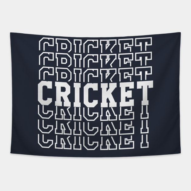 Cricket the greatest sport Tapestry by Teessential