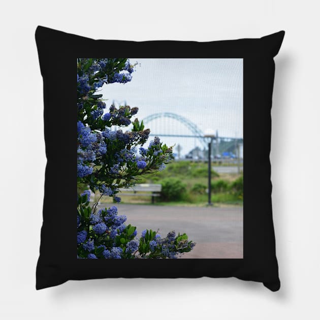 Newport Oregon Pillow by stermitkermit