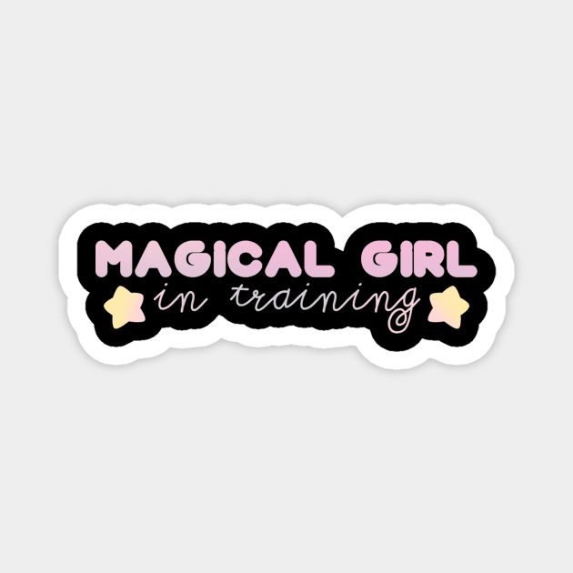 Magical Girl in Training Magnet by Lorihime