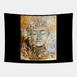 Golden Budha Tapestry