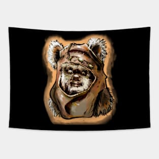 Cuddly Ewok Tapestry