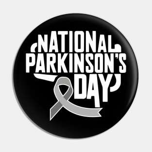 National Parkinson’s Day – April Pin