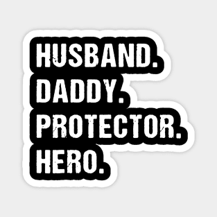 husband protector hero Magnet