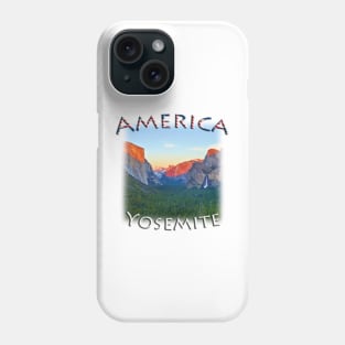 America - Yosemite National Park Phone Case