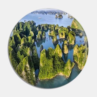 Halong Bay Vietnam Travel and Tourism Advertising Print Pin