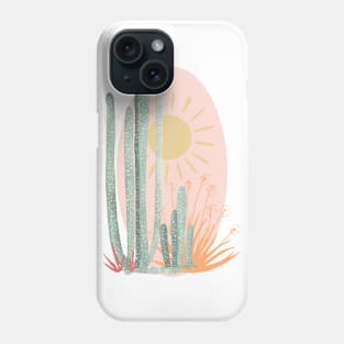 Gouache Cacti Phone Case