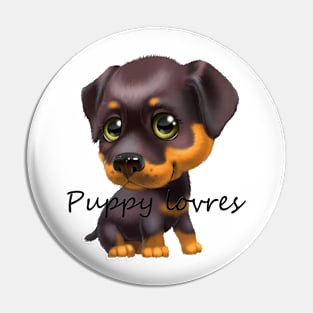 Puppy Lovers Pin