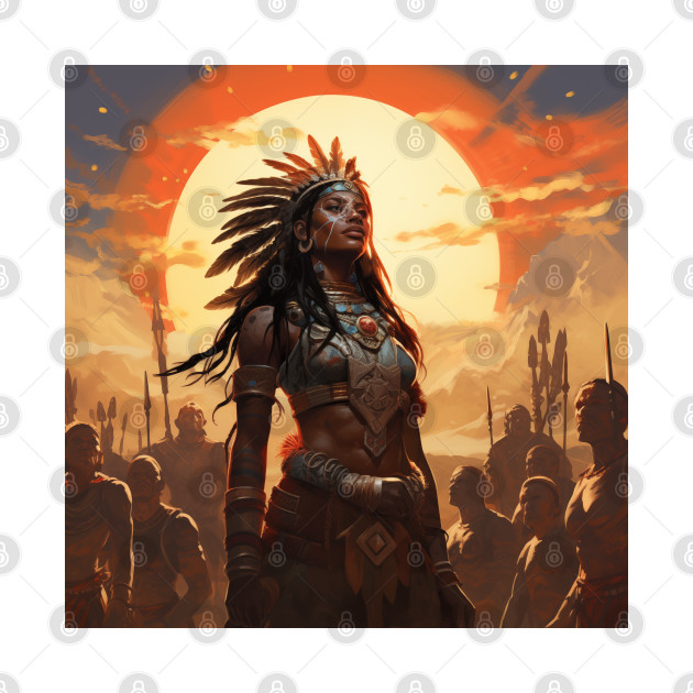 Tribal woman by Creativetee's101