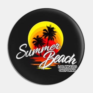 Summer Beach CA Pin