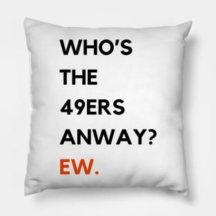 EW - Super Bowl Pillow