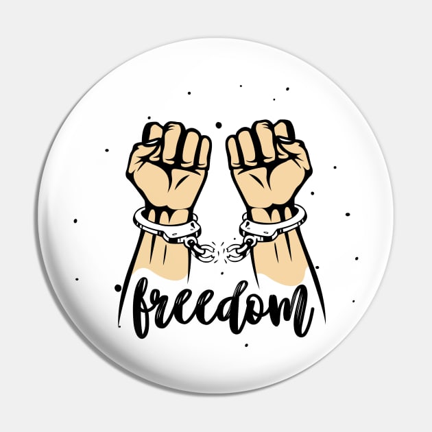 Freedom Pin by Whatastory