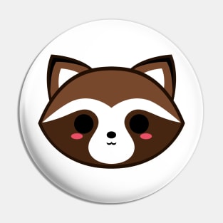 Cute Tanuki Pin