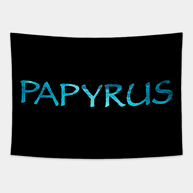 Papyrus Tapestry by triggerleo