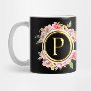 Letter P Gift P Name P Mugs Teepublic