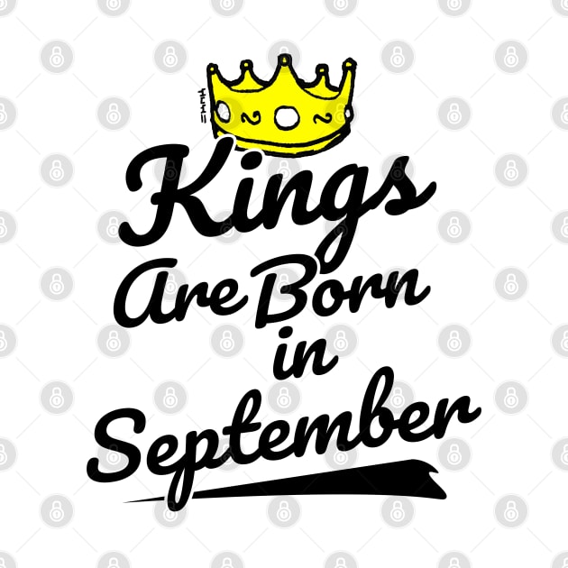 Kings are Born In September by sketchnkustom